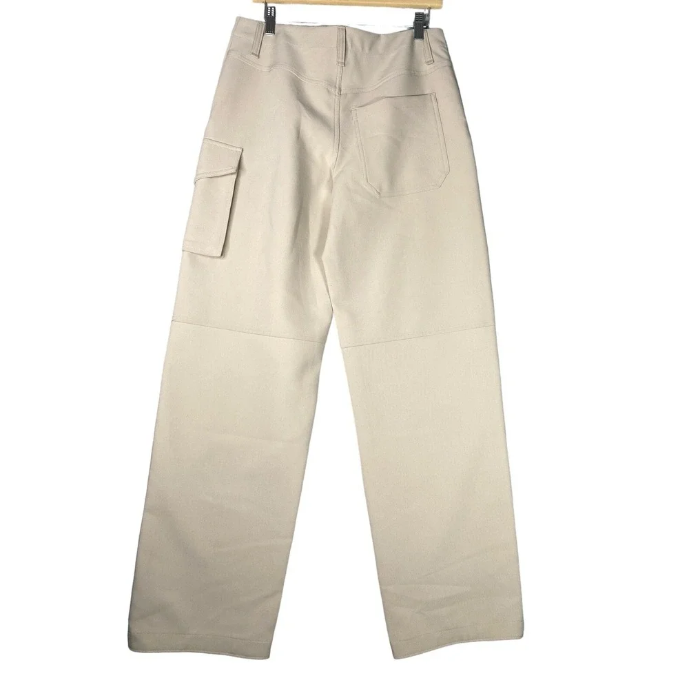 RAG & BONE Womens Nora Cargo Side Pocket Pants In Stone‎ Size 27